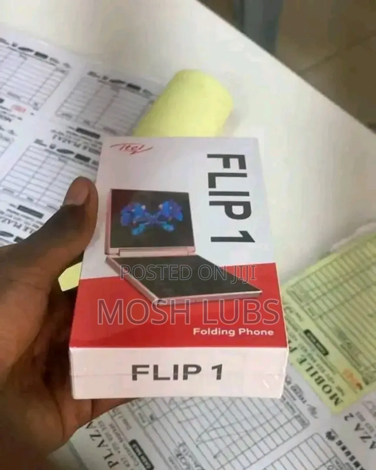 New Itel Flip 1 8 GB Black