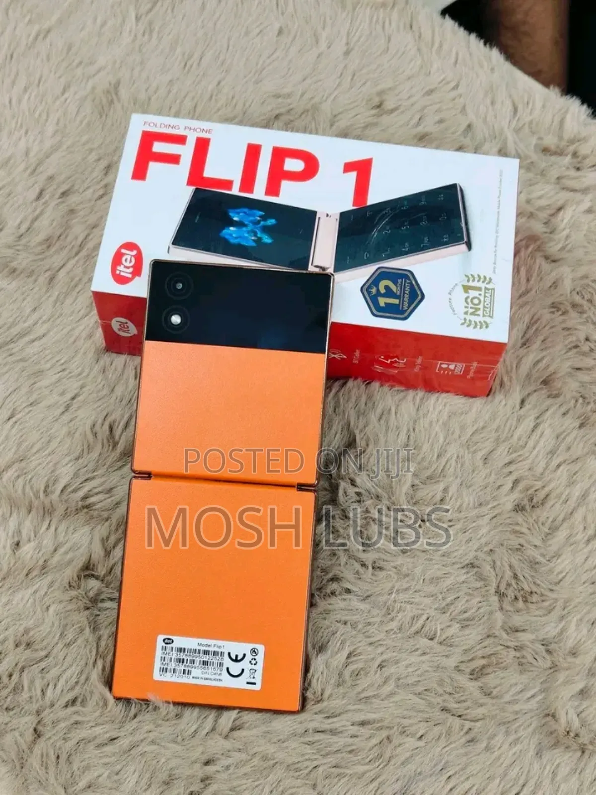New Itel Flip 1 8 GB Rose Gold
