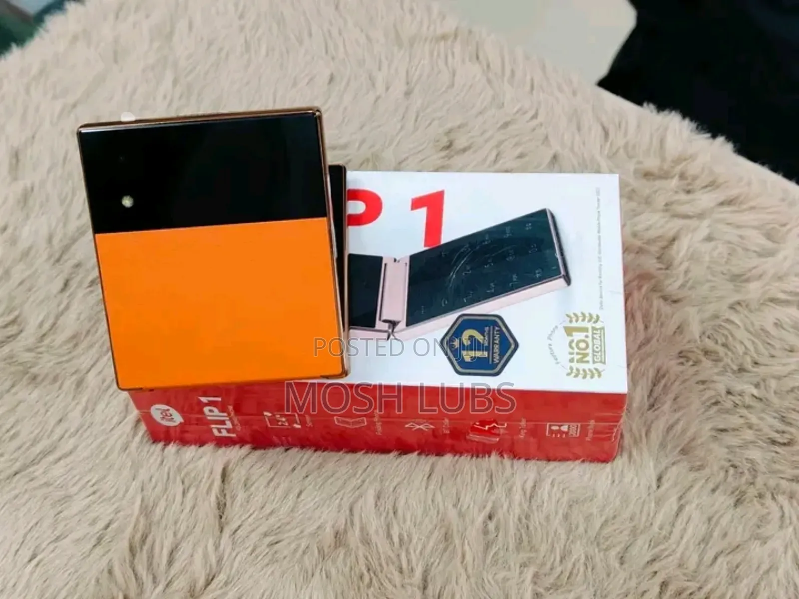 New Itel Flip 1 8 GB Rose Gold