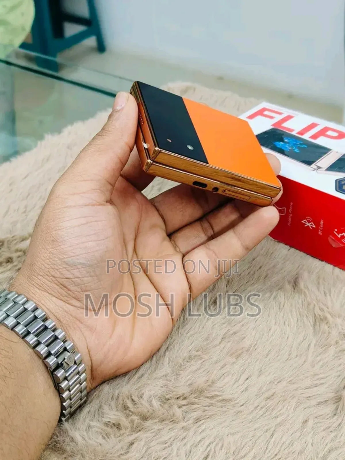 New Itel Flip 1 8 GB Rose Gold