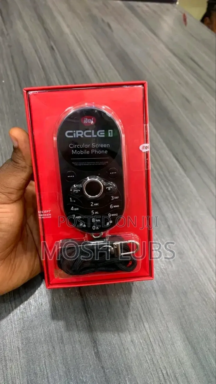 New Itel Circle 1 Black