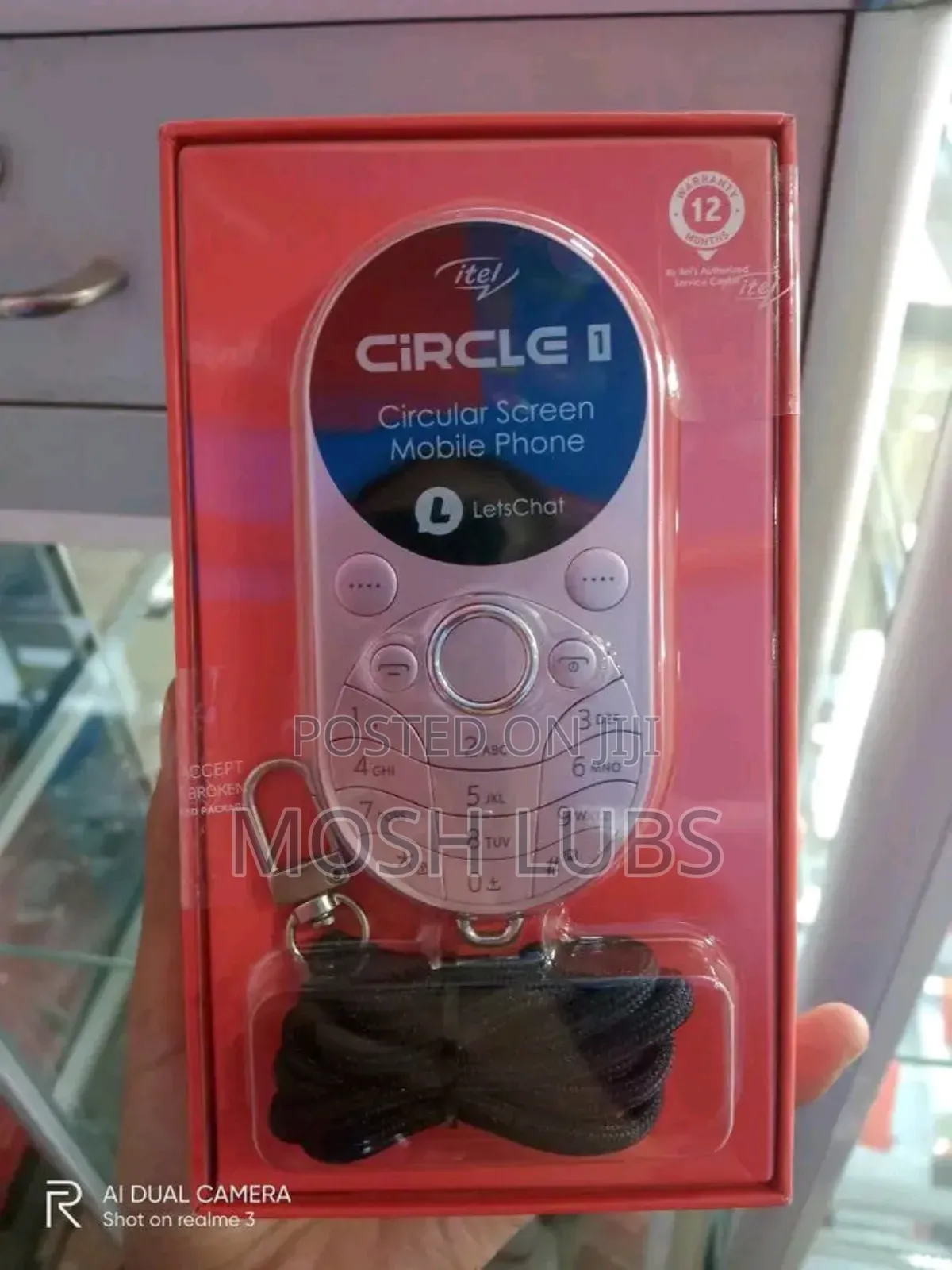 New Itel Circle 1 Rose Gold