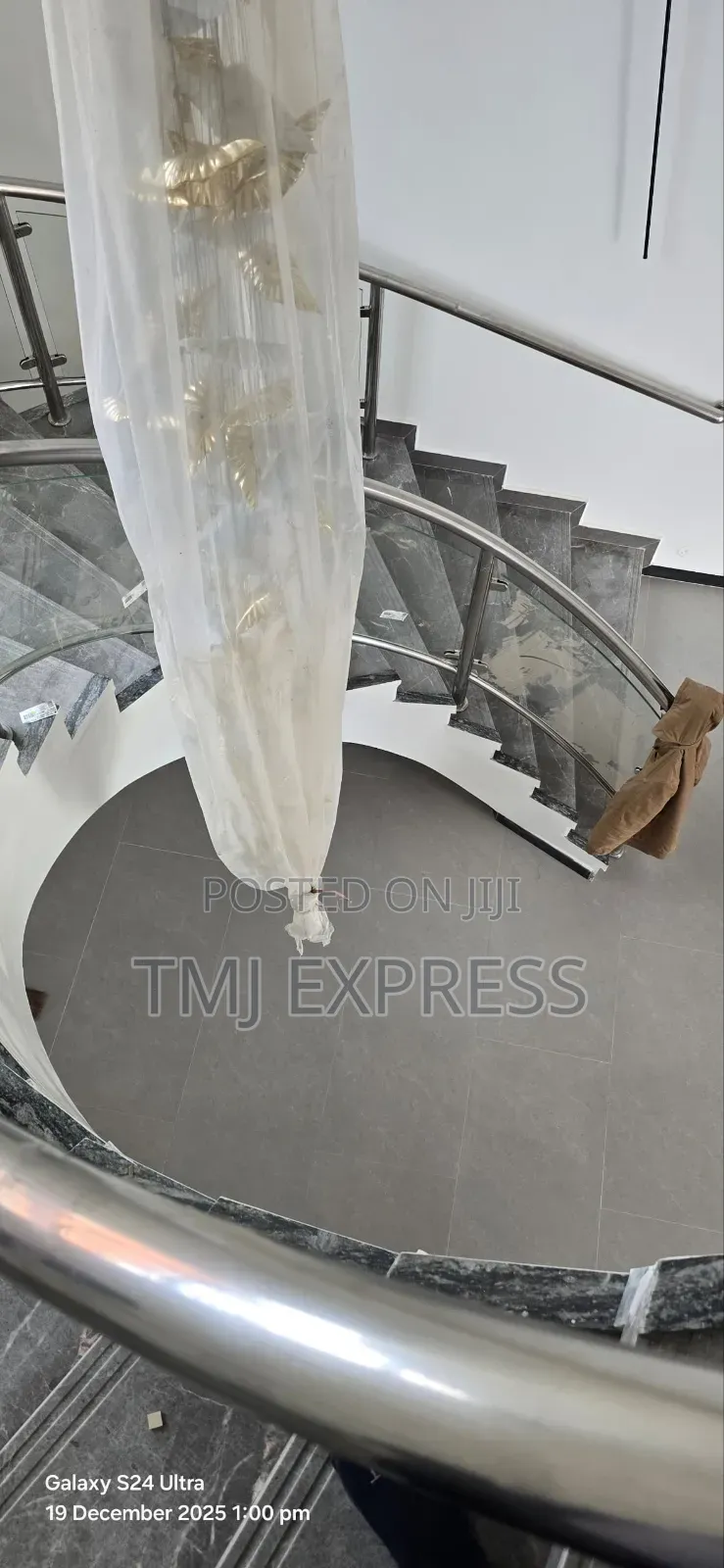 Aluminum Works for Stairs and Balcony Office and Home Per Meter