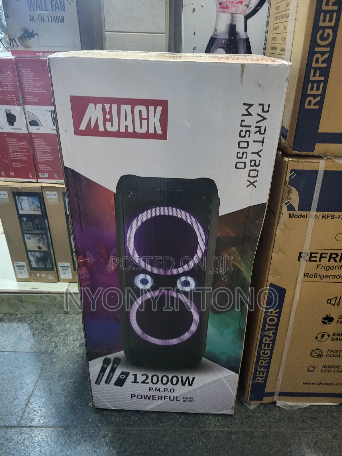 Mjack Party Box Dual Rechargeable Speaker Mj5050
