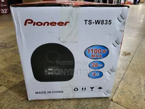 Pioneer 8" 1100w Car Boot Speaker With Powerful Bass