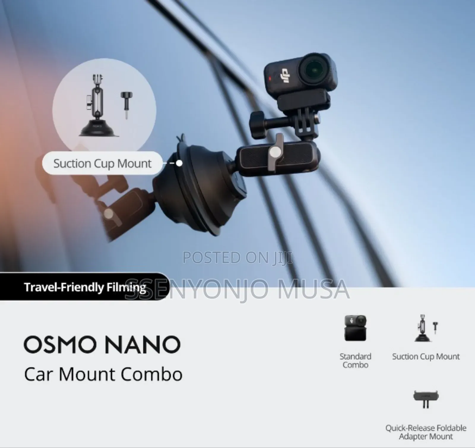 Dji Osmo Nano Mini Action Camera – 35mp, Waterproof 10m, Wi-fi 6