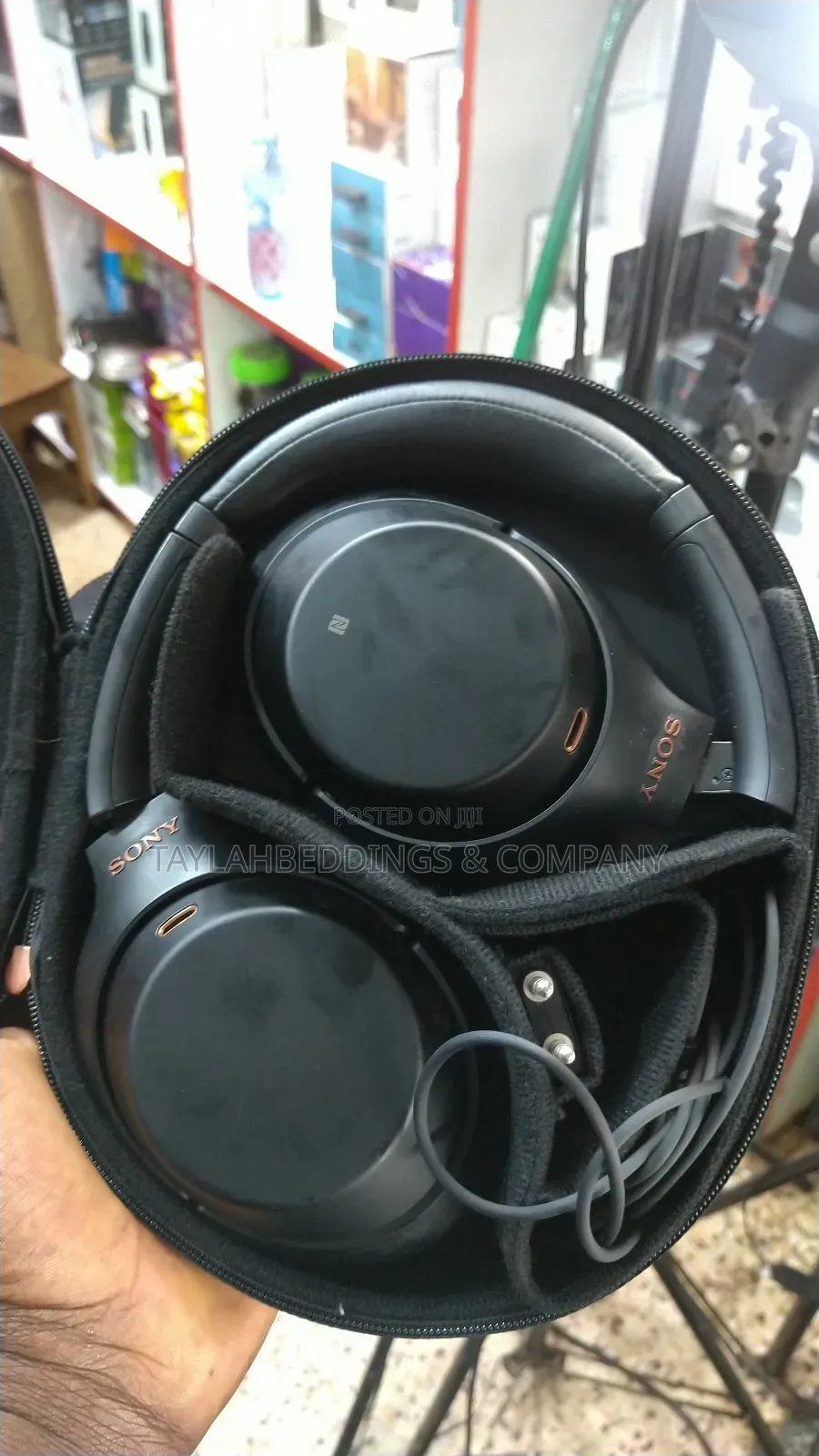 Sony Premium Noise Canceling Wireless Headphones With Built in Mic