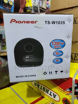 Pioneer 10" 1300w Carboot Subwoofer With Very Powerful Adjustable Bass