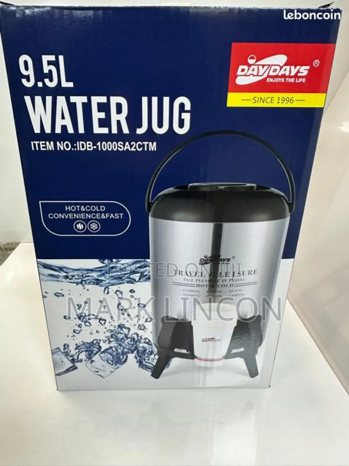 Daydays Travel and Leisure Hot and Cold Dispenser