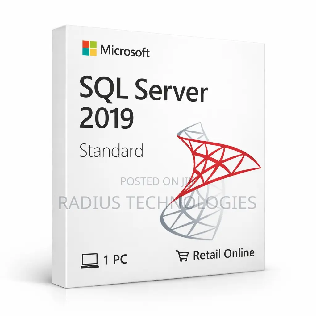 SQL Server 2019 Standard (1pc) – Retail Online License