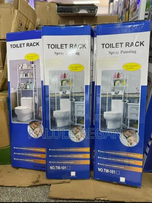 Metallic Toilet Rack -