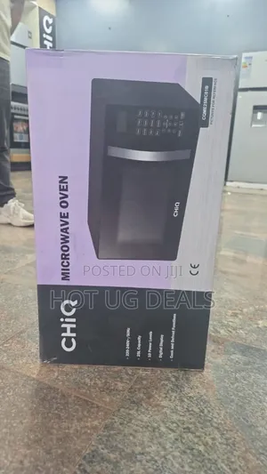 Chiq 25l Digital Microwave Oven With Grill - Black