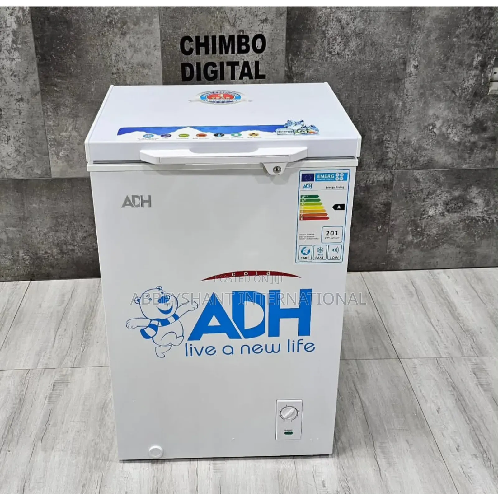 Adh 130l Chest Freezer/130 Liters Fast Freeze Deep Freezer
