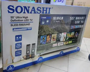 Sonashi 55 Inches Smart Tv Sled-5502uhd