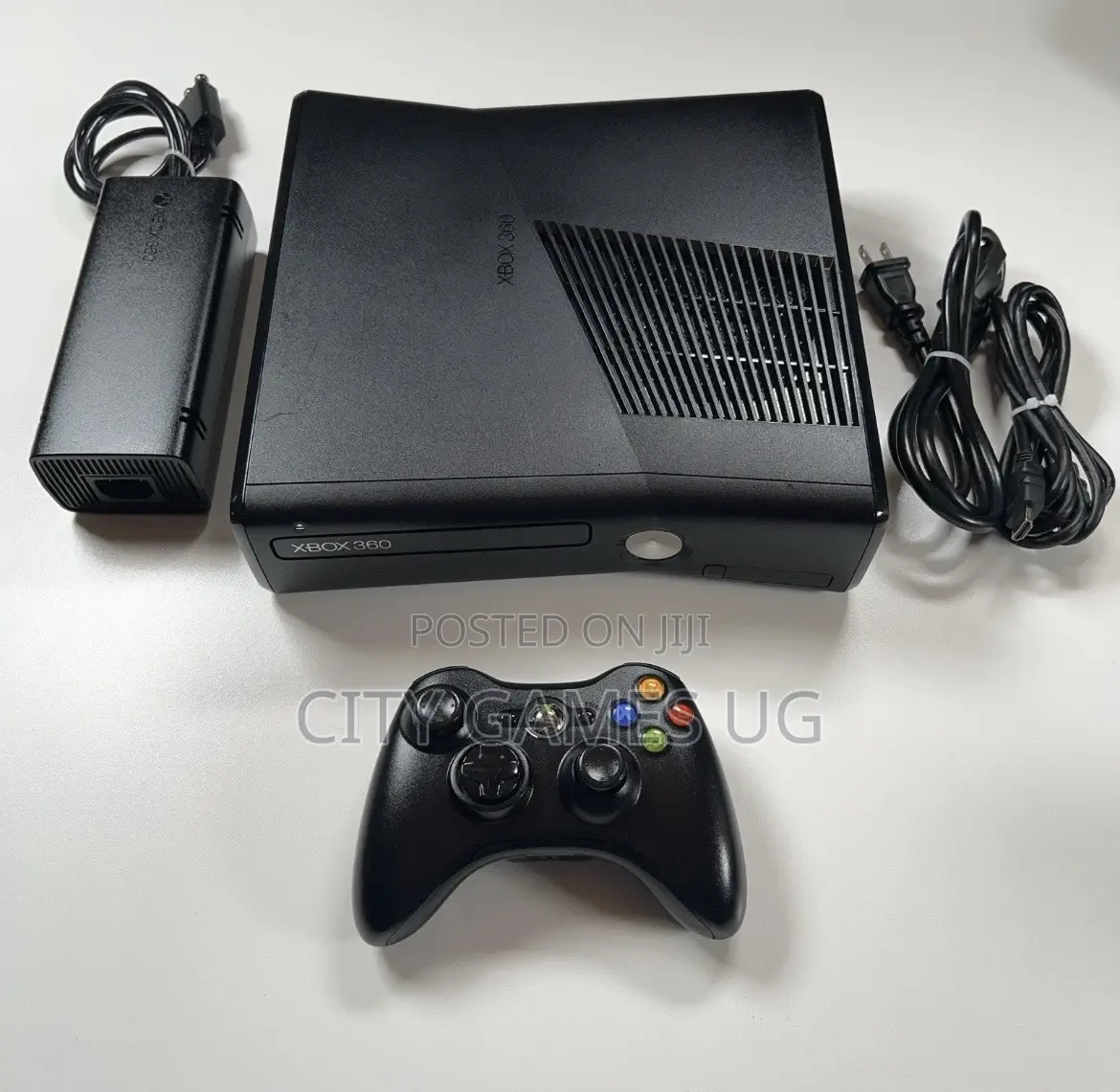 Microsoft Xbox 360 S Slim Black - Perfect Console for Your Gaming