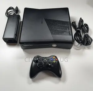 Microsoft Xbox 360 S Slim Black - Perfect Console for Your Gaming