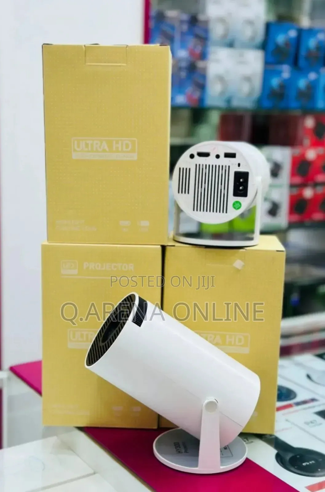 Ultra Hd High Dynamic Range Smart Projector Portable