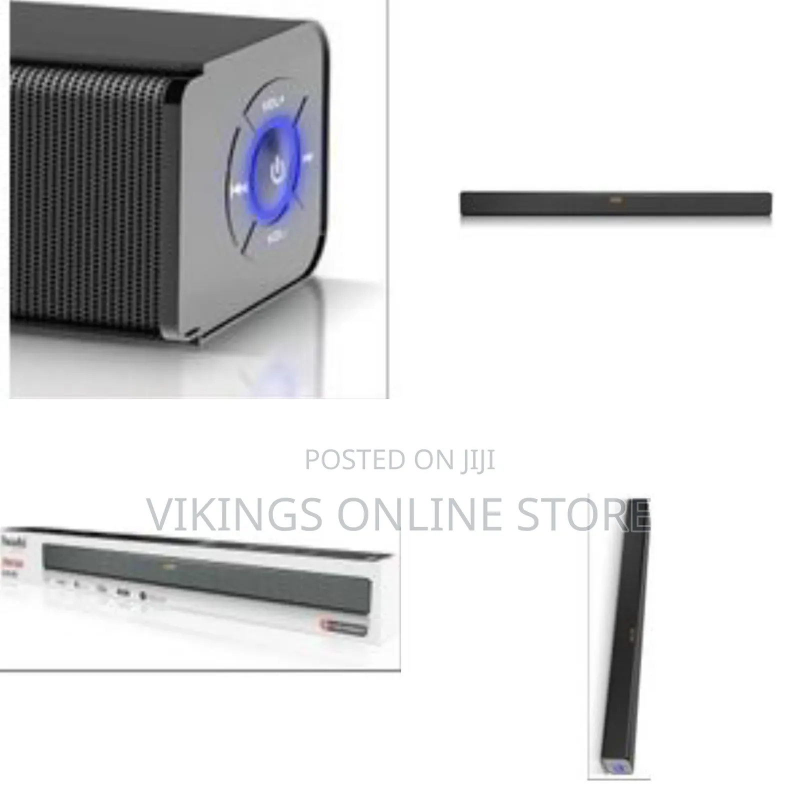 Saachi Channel 2.0 Sound Bar Nl-Sb-2597-Bk With Control Buttons
