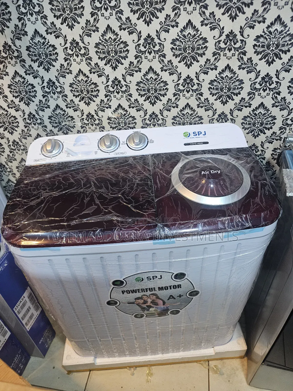 SPJ 10kg Twin Tub Washing Machine