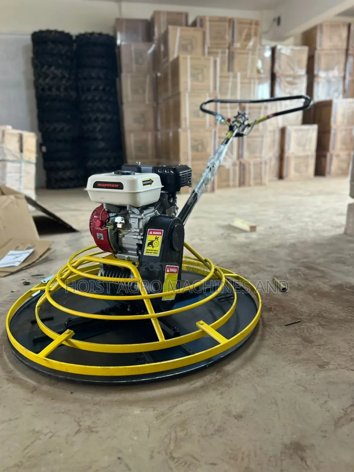 Petrol Powered Concrete Power Trowel