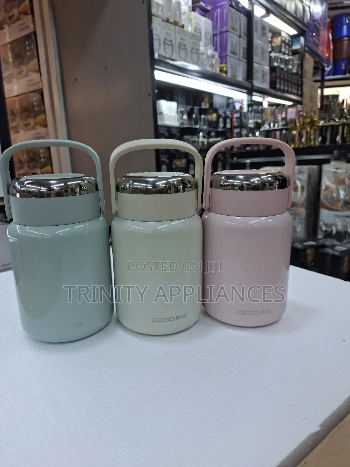Zego Premium Food Flask-Multicolor