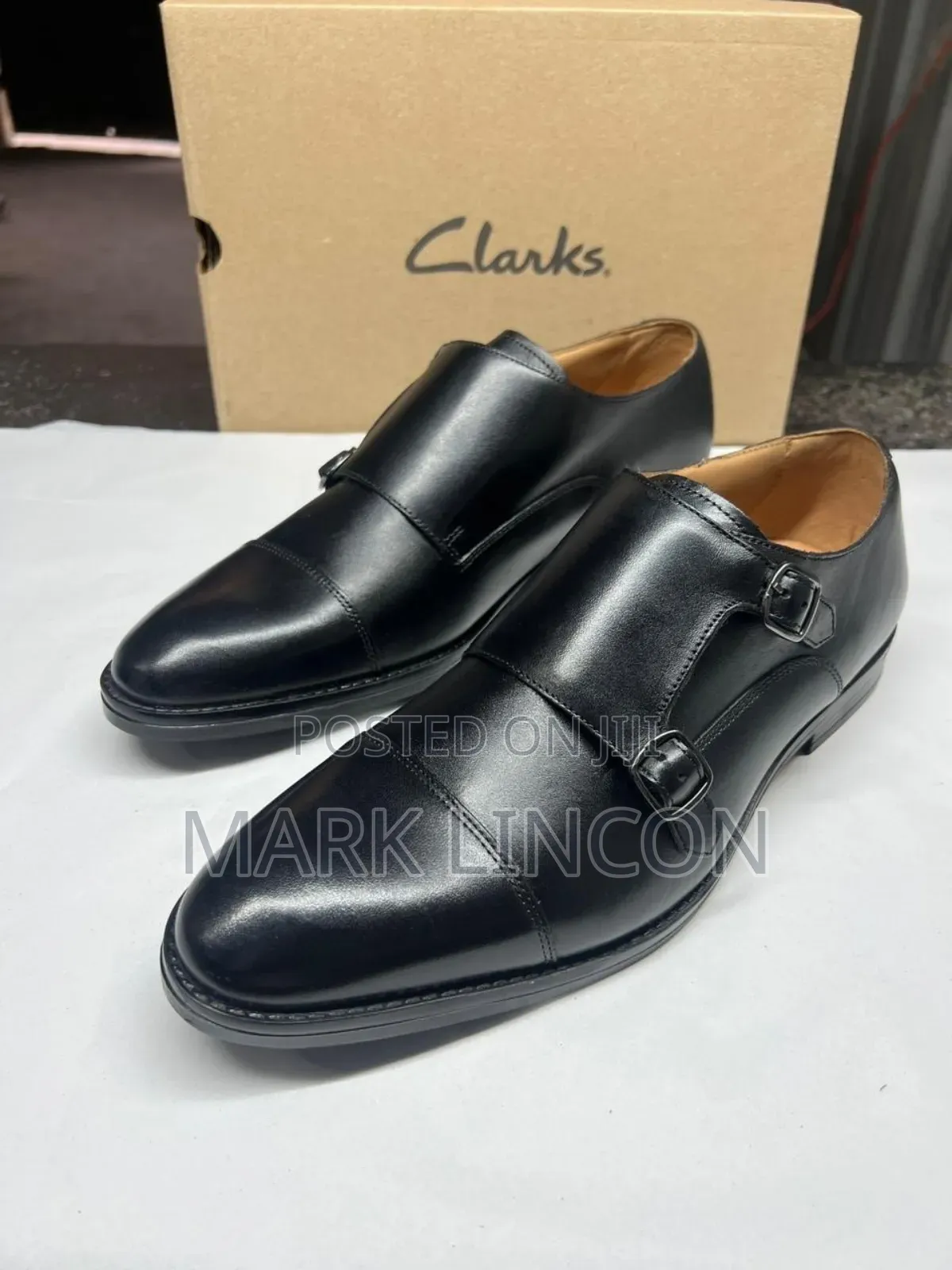 Classic Leather Double Monk Strap Formal Shoe