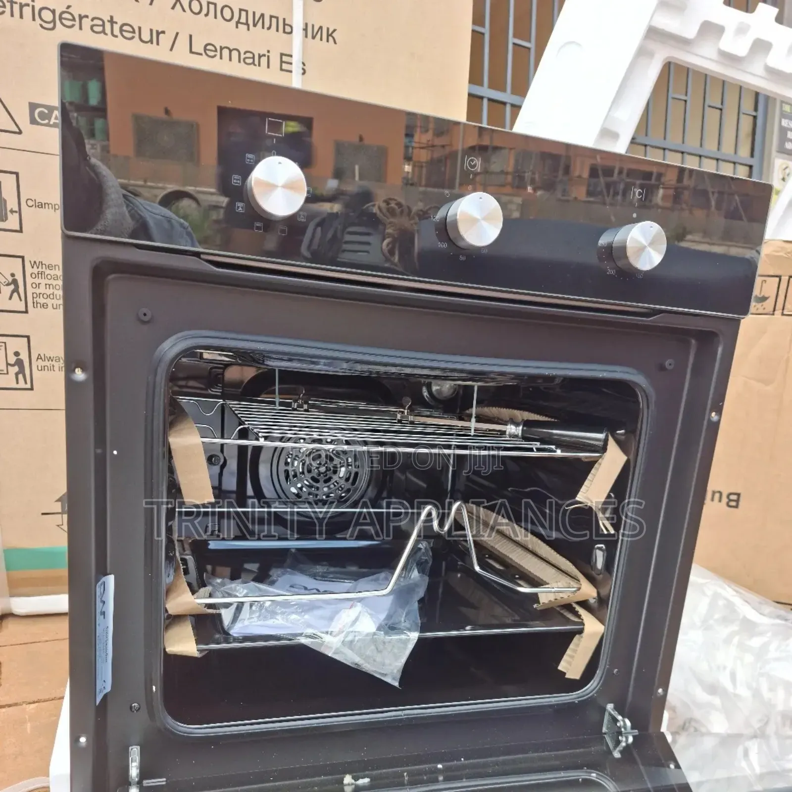 Digiwave 60cm Built in Oven With Grill and Convection Fan