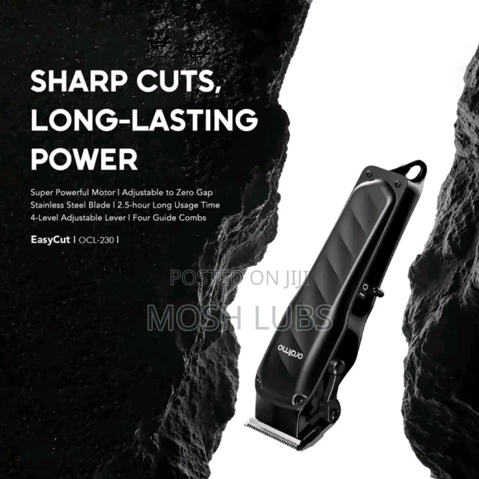 7000rpm Oraimo Easy Cut 1 Professional Hair Clipper