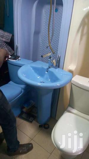Colored Toilets And Handwash