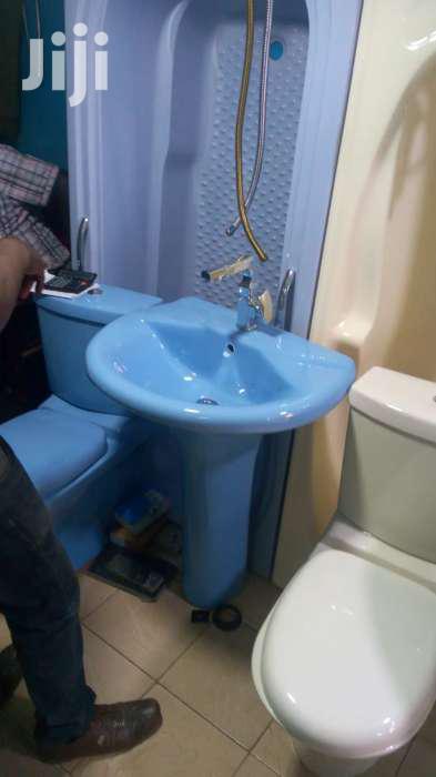 Colored Toilets And Handwash