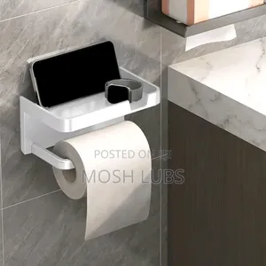Wall Mounted SWLF Adhesive Toilet Paper Holder