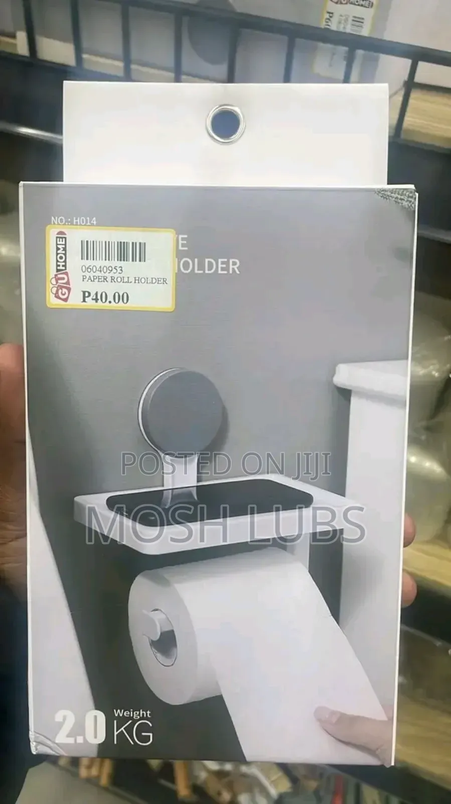 Wall Mounted SWLF Adhesive Toilet Paper Holder