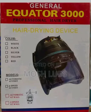3000c Equator Wall Mountable Professional Hair Dryer