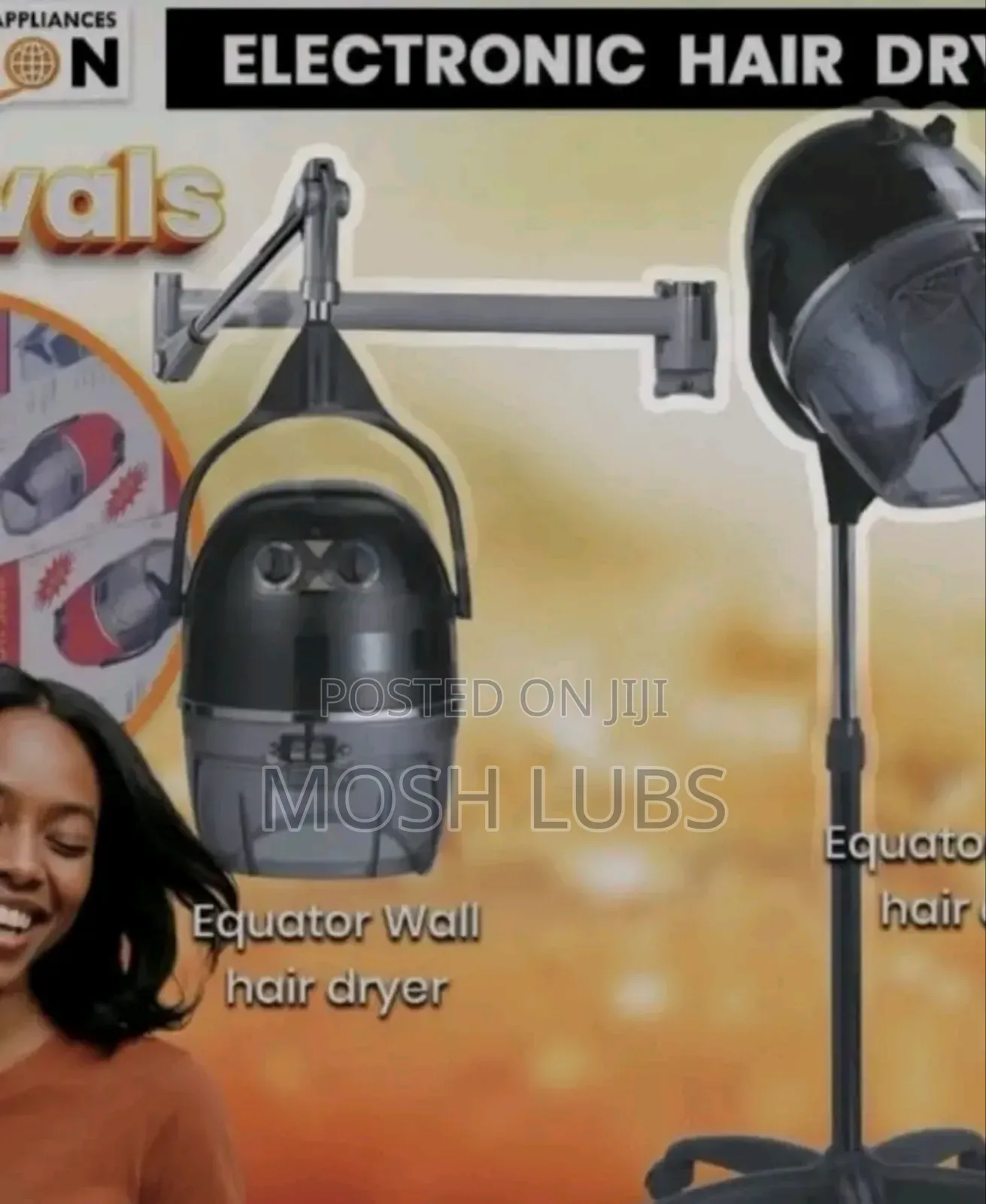 3000c Equator Wall Mountable Professional Hair Dryer