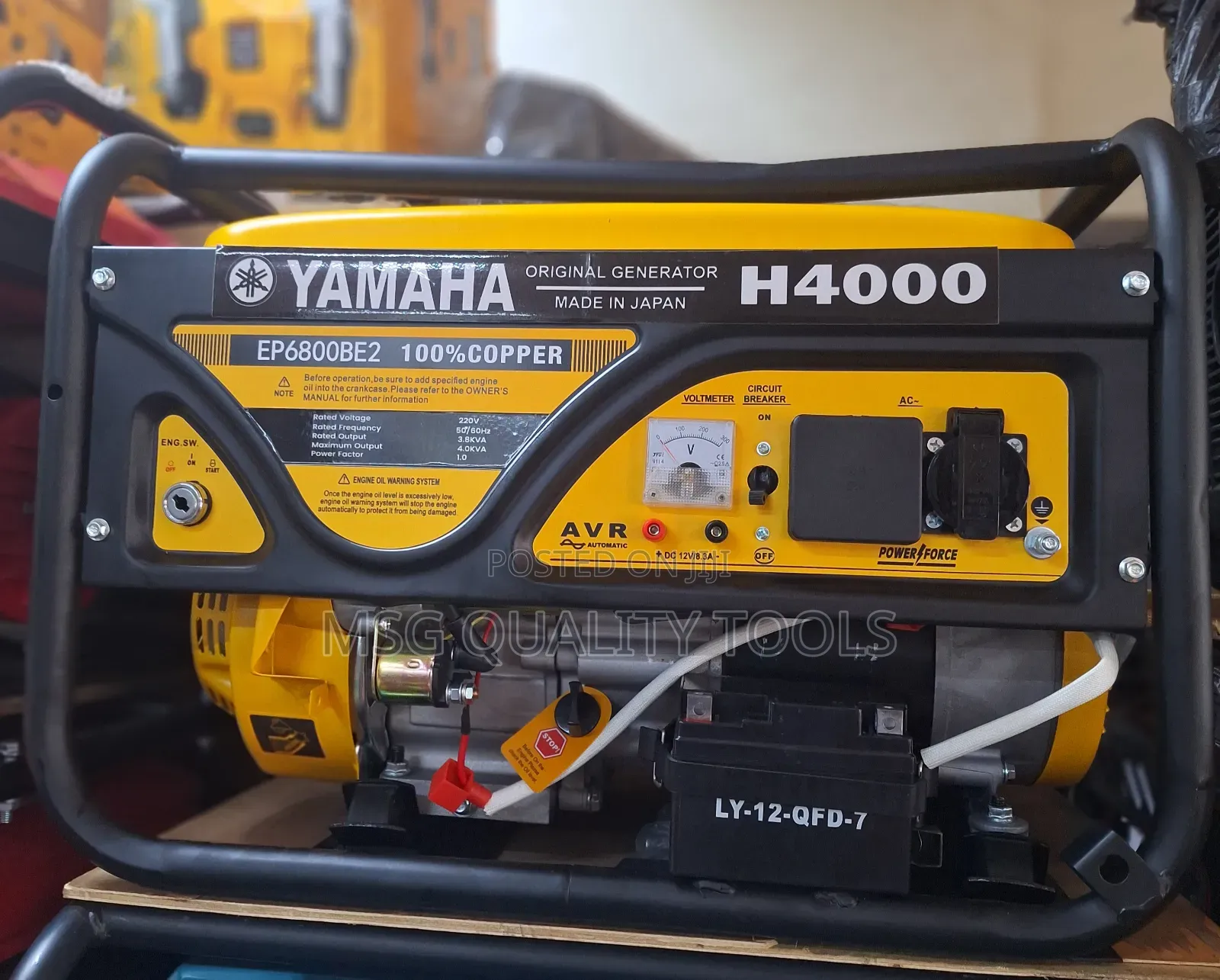 Generator Set Yamaha Brand