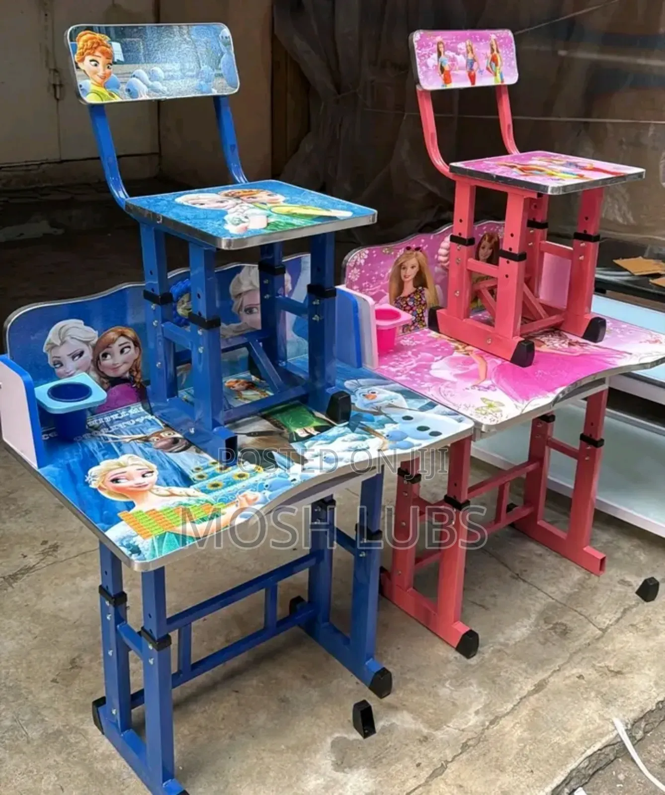 Plastic 3 in 1 Kids Baby Study Table and Chair Set