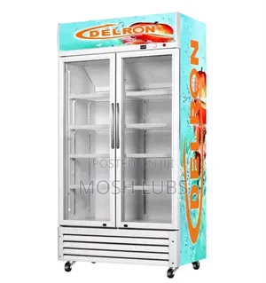 Delron Ddf-553 Double Door Showcase Refrigerator With 553l