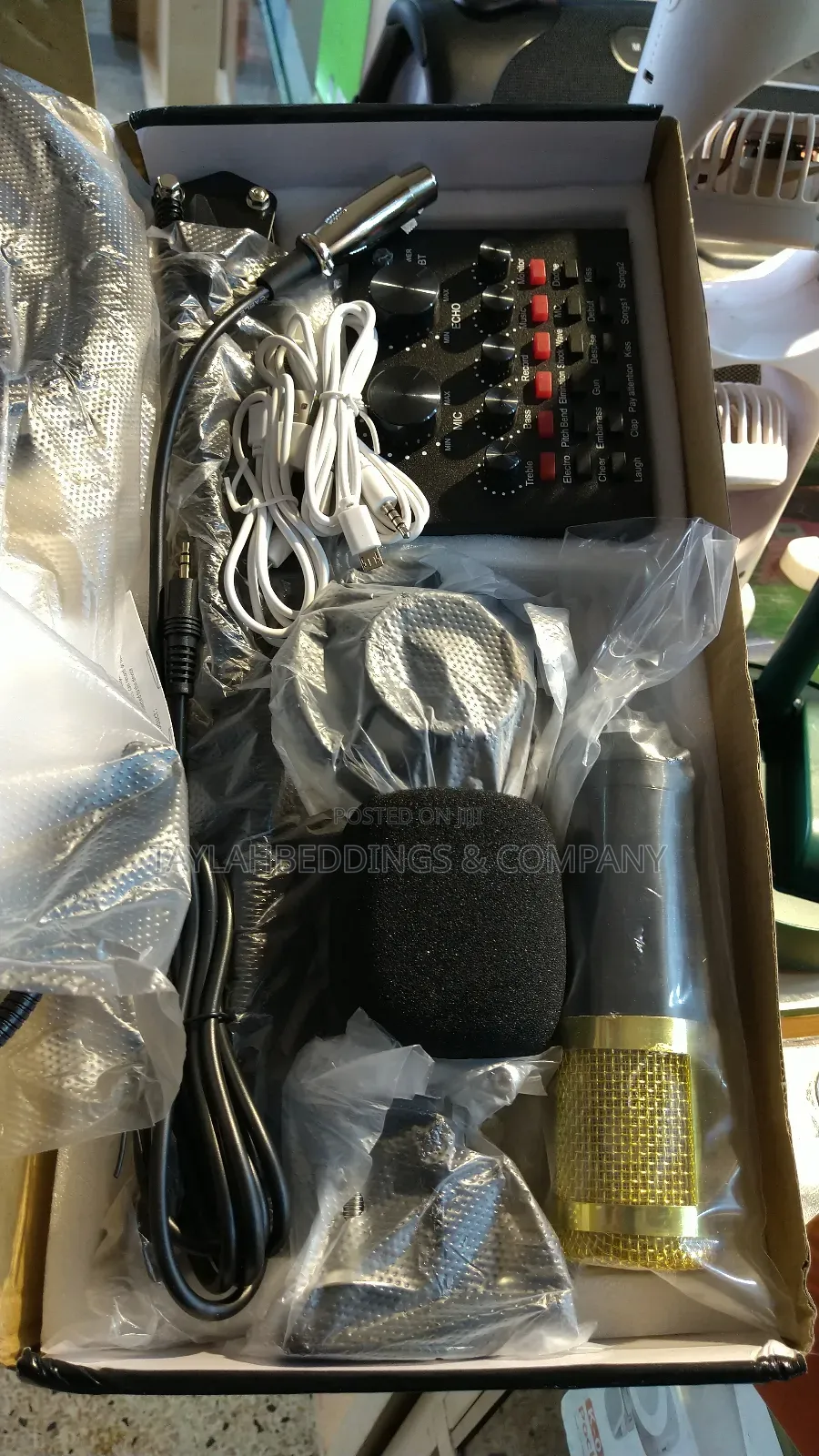 Audio Professional Studio Recording Kit for Live Streaming, Tiktok Etc