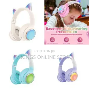 Green Lion Gk-400 Kids Wireless Head Phone Bluetooth Gaming Gamer