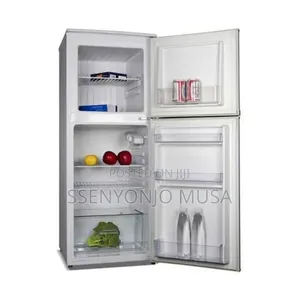 Adh Fridge 158l Top Mount Freezer Double Door - Silver