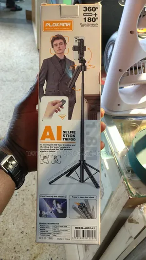 Plokama Auto-A7 Ai Intelligent 360° Face Tracking Selfie Stick Tripod