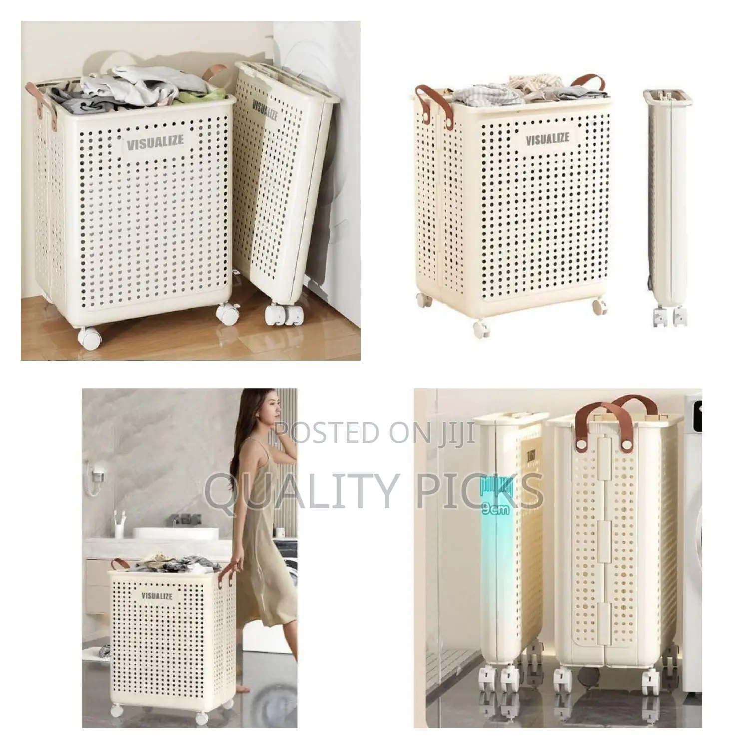 Storage Container With Wheels Dirty Clothes Hamper
