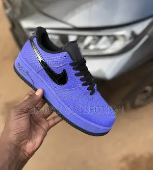 Blue Men’S Air Force 1 Sneakers