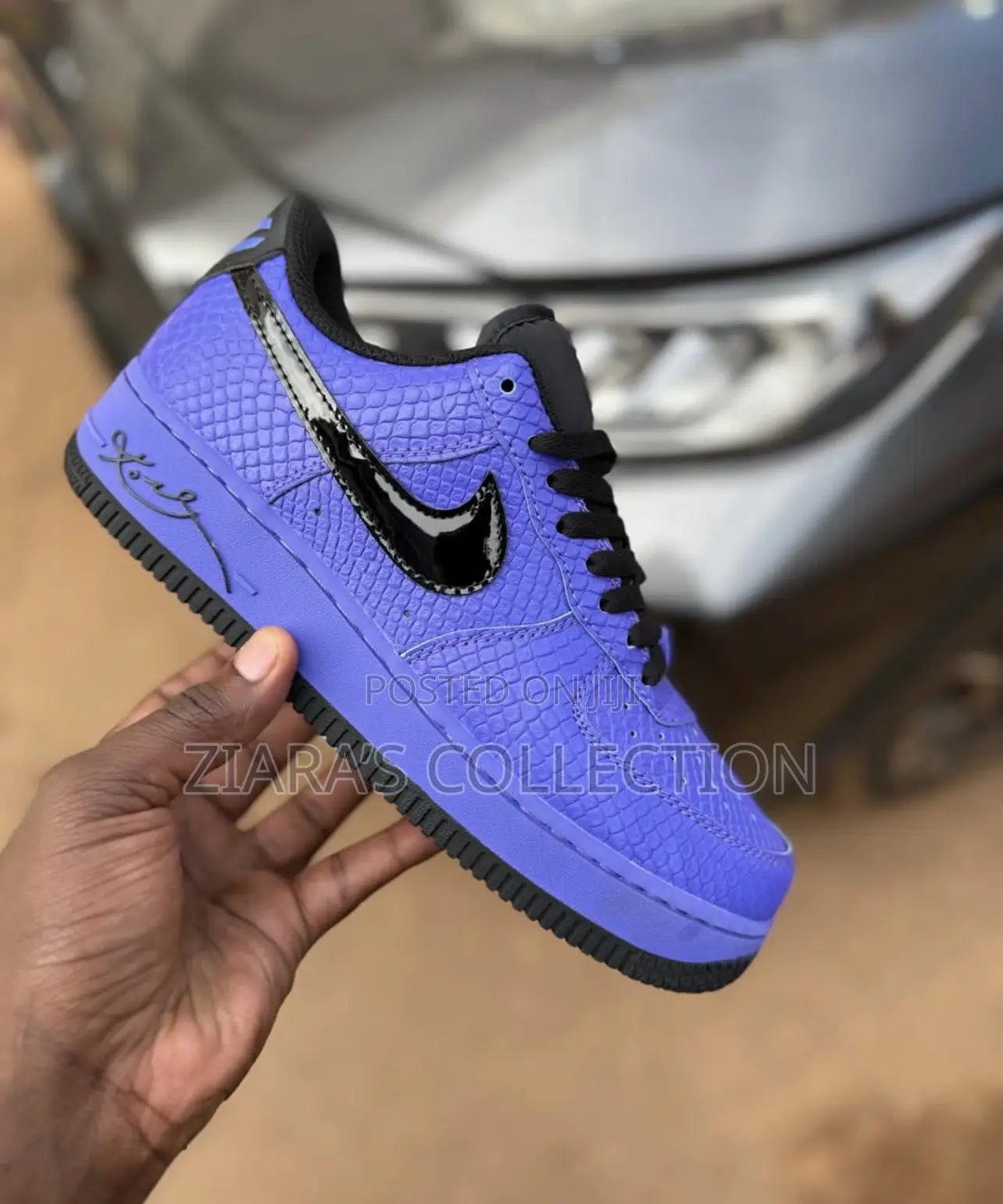 Blue Men’S Air Force 1 Sneakers