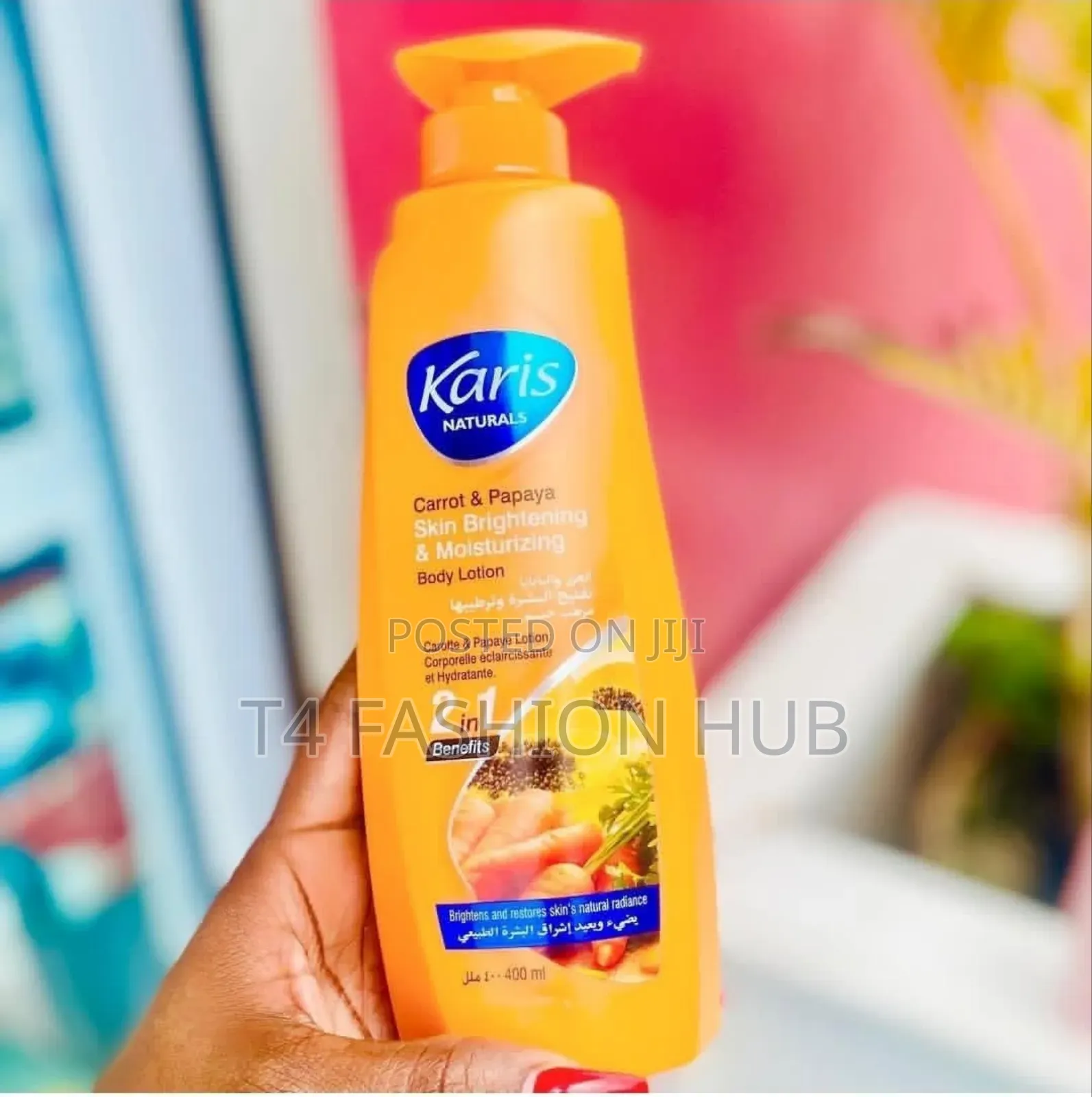 Karis Carrot Papaya Skin Brightening Moisturising Body Lotion