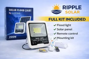 200w Solar Flood Light No Electricity Waterproof Security Light