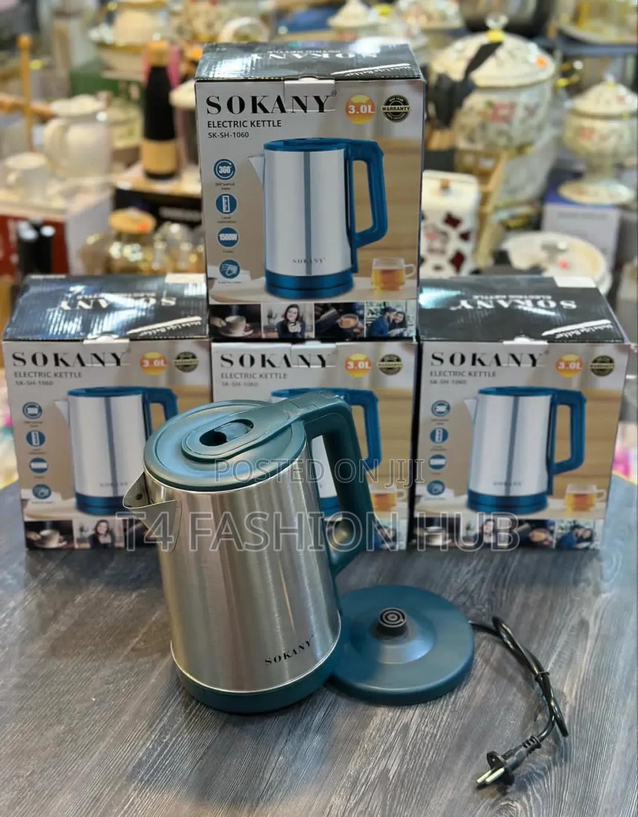 Sokany Portable Electric Kettle - 3l