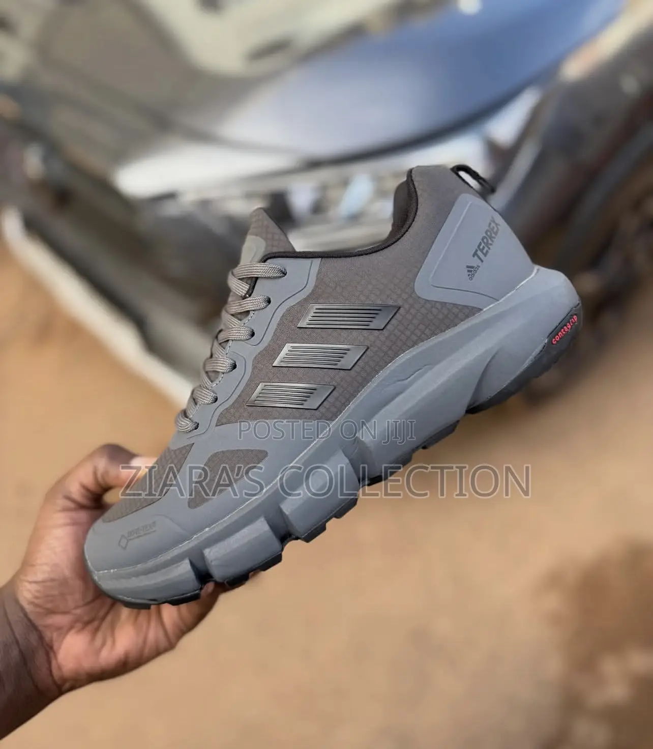 Gray Adidas Terrex Men’S Trainer Sneakers