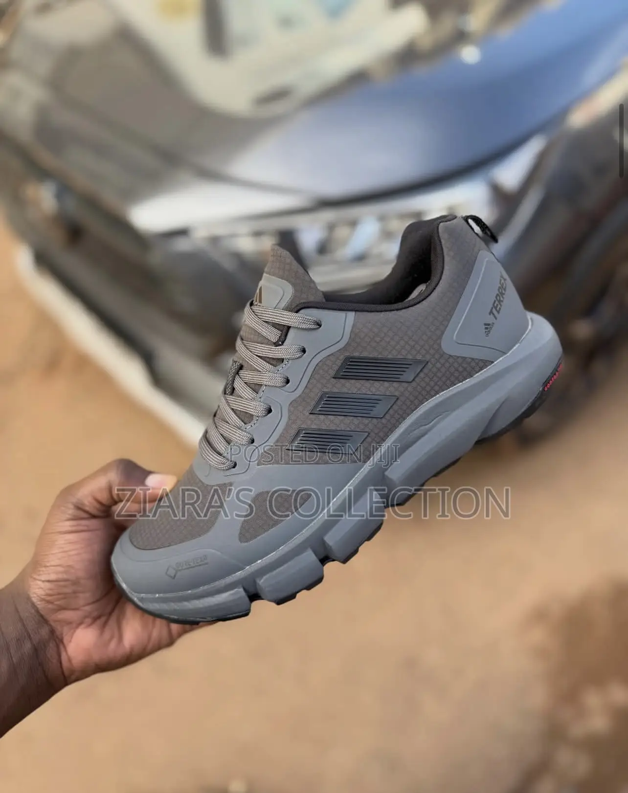 Gray Adidas Terrex Men’S Trainer Sneakers