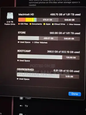Desktop Computer Apple iMac 48GB Intel Core i5 SSHD (Hybrid) 2T